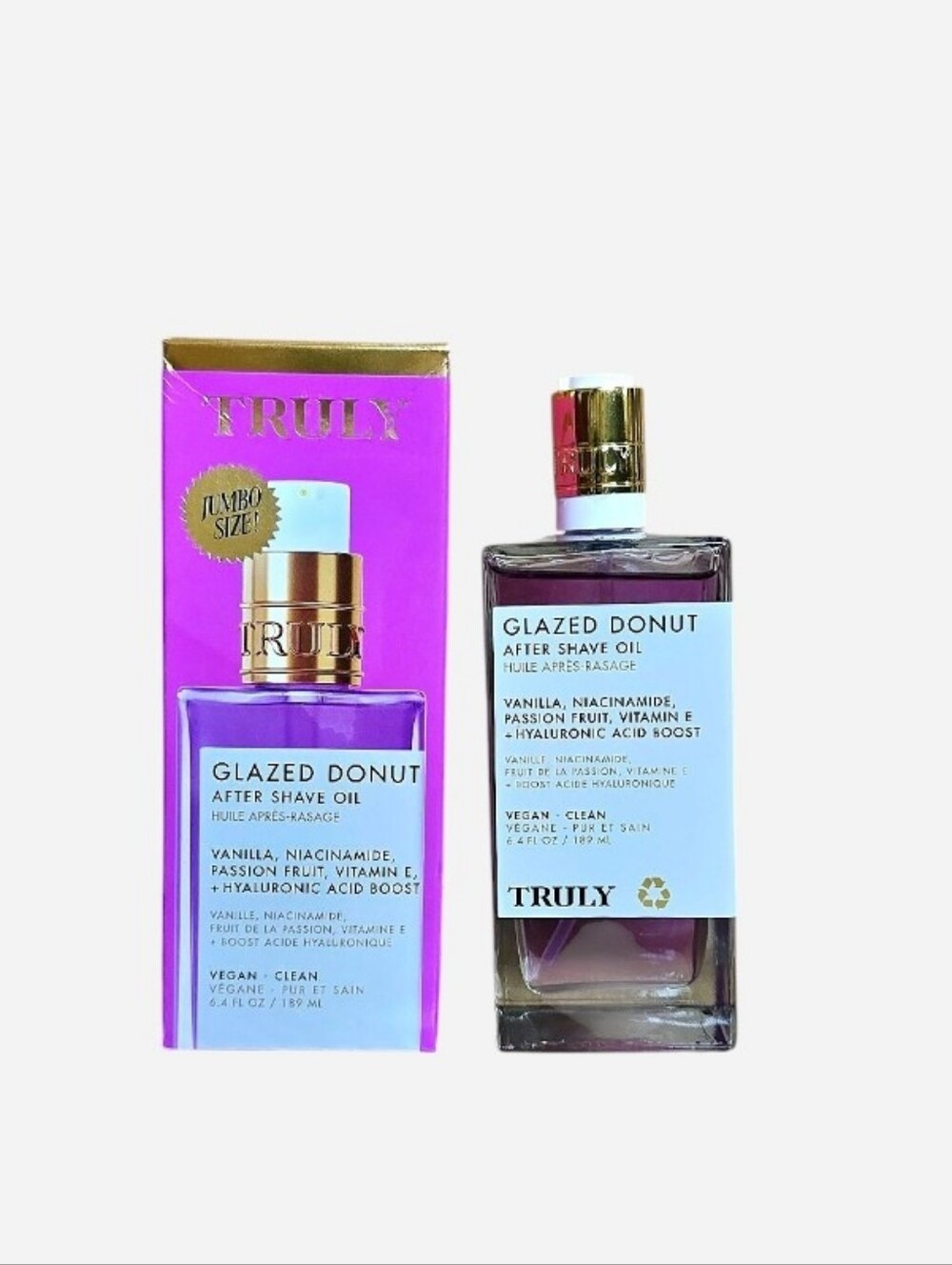JUMBO Size--TRULY Glazed Donut After Shave Oil
